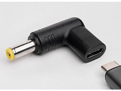 Redukce USB-C / 5,5 X 2,5mm konektor do notebooku
