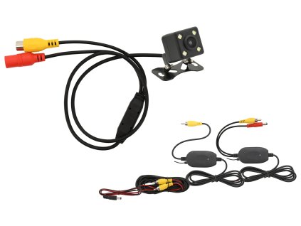 Parkovací kamera DICE bezdrátová polohovací s LED přísvitem