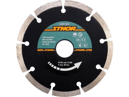 Kotouč řezný diamantový 125x7,0x2,0x22,2mm segmentový