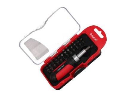 Šroubovák s bity + pouzdro DRAUMET  38 ks
