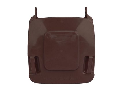 Víko náhradní k popelnici 120l hnědé