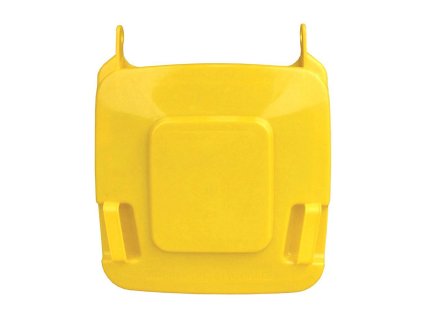 Víko náhradní k popelnici 120l žluté