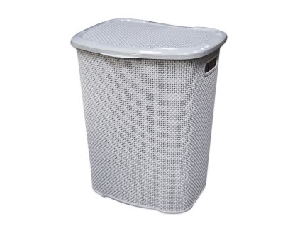 Koš špinavé prádlo 52L  PEARL šedá