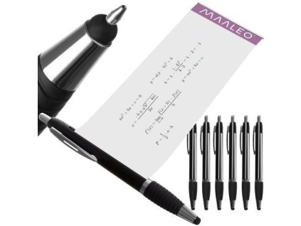 Propiska s tahákem černá, 6 ks