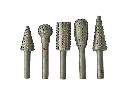 Sada rašple-rotační 5-dílná
