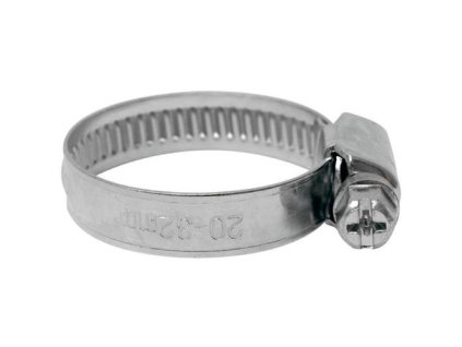 Spona hadicová 9 mm, 12 - 20 mm, pozinkovaná ocel W1, 2 ks balení