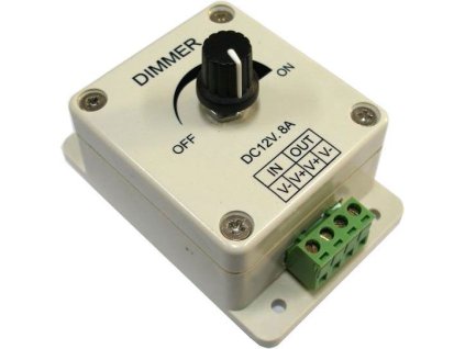 Stmívač pro LED pásky 12V/8A - 96W