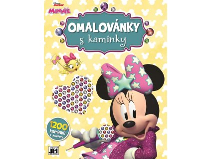 Omalovánky s kamínky Minnie