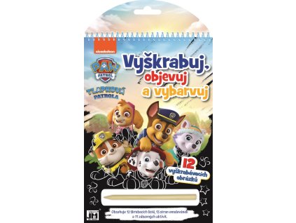 Vyškrabuj, objevuj, vybarvuj Tlapková patrola