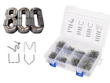 Sada sponek pro svářečky plastů 800ks