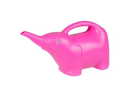 Konvička dětská, slon, růžová, 27,5x11x15cm, 1,7l