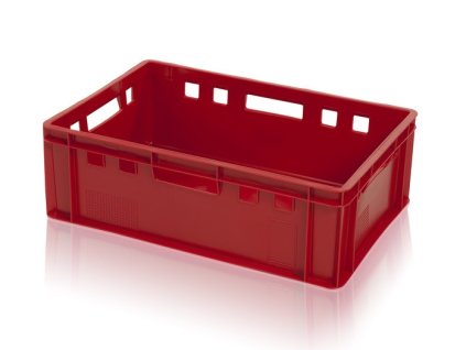 Přepravka maso E2 30kg atest  CZ (balík max.5ks)