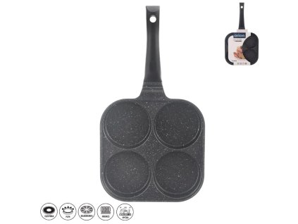 Pánev na lívance granit 22x22cm 4oka  GRANDE