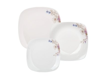 Jídelní sada porcelán 18ks  LUČNÍ KVĚT