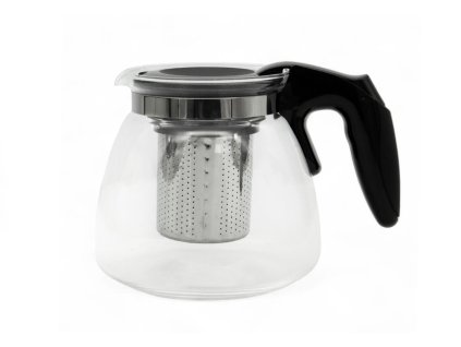 Konvice sklo/nerez/PH 0,9L s filtrem  MAGUAN