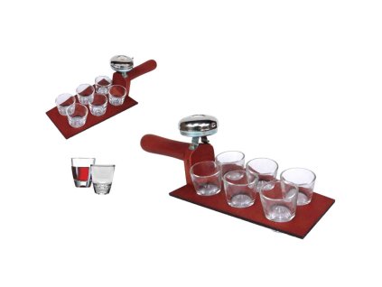 Odlivka 6x30ml na lžíci se zvonkem, dárková sada