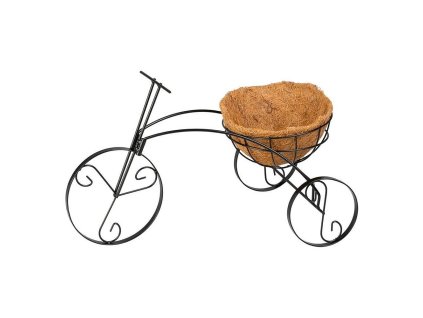 Stojan na květináč, dekorativní, kolo, 30x48x30cm