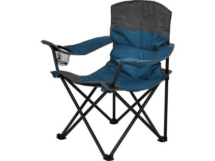 PROGARDEN Kempingová židle skládací 85 x 83 cm modrá KO-LE8000070