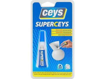 Univerzální sekundové lepidlo SUPERCEYS CEYS 3g