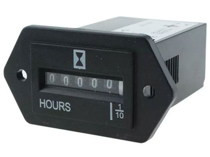 Počítadlo motohodin mechanické SYS-1, napájení 10-80VDC
