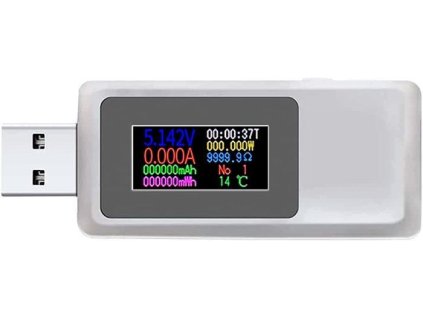 USB  tester - voltmetr a ampérmetr 4-30V/0-5A DC KWS-MX19
