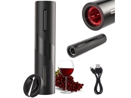 Elektrický otvírák na víno s LED baterii