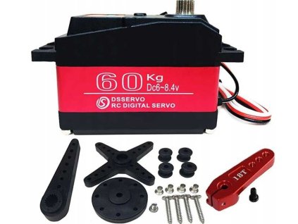 Servo DS5160 180° 60kg, 6-8,4V