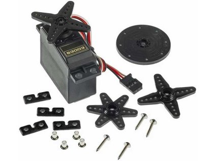 Servo plastové S3003 180° 12kg, plastové převody