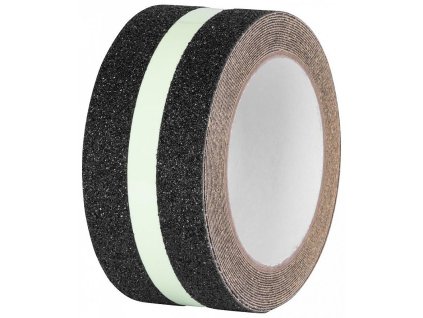 Páska protiskluzová extra odolná 5m, 50mm, fluorescenční