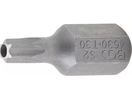 Bit TORX, T30, 10 mm, délka 30 mm, s otvorem - B4630