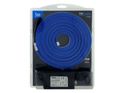 Flexibilní NEONOVÝ LED pásek - modrý 5m, IP65, TRIXLINE TR-42NA