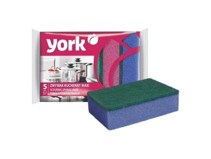 Houbička YORK na nádobí 5ks 10x7x2,9cm