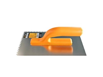 Hladítko nerez, zub 4 x4 mm, 280 x 130 mm, plastová rukojeť, ENPRO