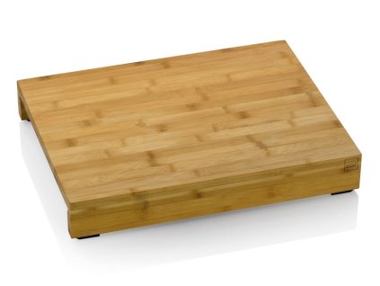 KELA Prkénko krájecí se zásuvkami KENINA bambus 46 x 36 x 7 cm KL-12553