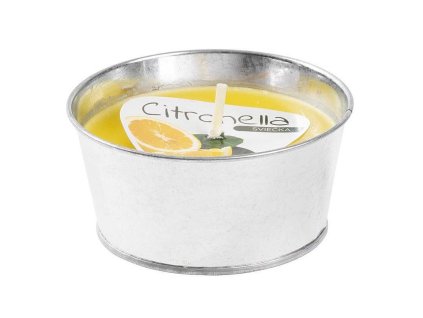 Svíčka Citronella repelent, 12x6cm/130g, vědro