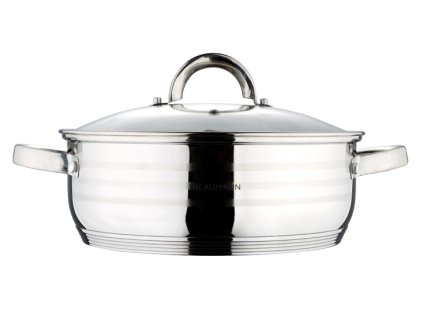 BLAUMANN Pekáč / hrnec s poklicí nerez 24 cm Gourmet Line BL-1003