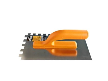 Hladítko nerez, zub 12 x 12 mm, 280 x 130 mm, plastová rukojeť, ENPRO