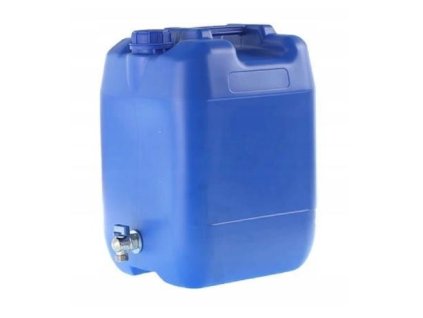 Plastový kanystr modrý na vodu 20l s kohoutkem