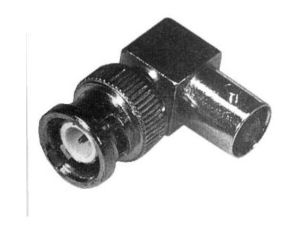 BNC konektor/BNC zdířka úhlová