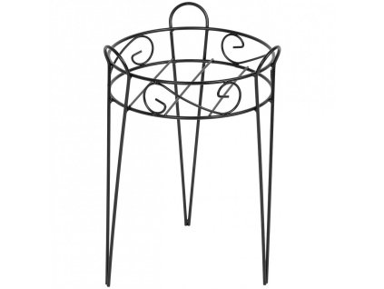 Stojan na květináč, podstavec, 27x39 cm, kovový