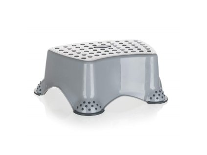 Stolička taburet protiskluzová 41x29x14cm 80kg  KEEEPER šedá