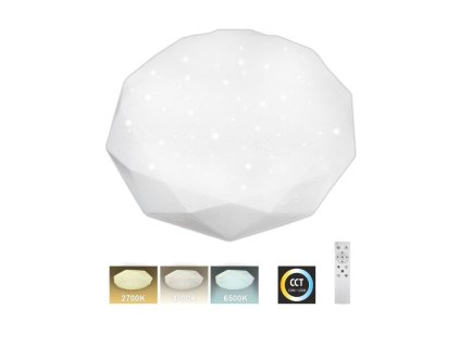 LED stropní svítidlo - INDUS 80W  CCT + ovladač Trixline TR-601C