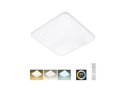 LED stropní svítidlo - FLORA 36W  CCT + ovladač, Trixline TR-604S