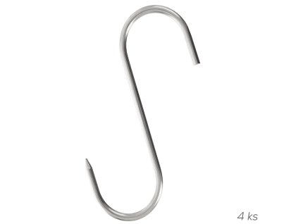 Hák řeznický nerez 150x120mm 4ks