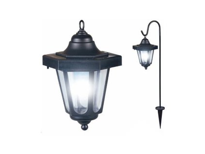 Solární lucerna s tyčí Gomeisa 17x70cm, 1 LED, AA, 1ks