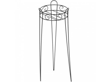 Stojan na květináč, podstavec, 27x73 cm, kovový