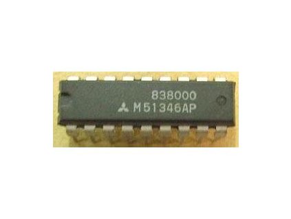 M51346AP - TV obvod, DIL18
