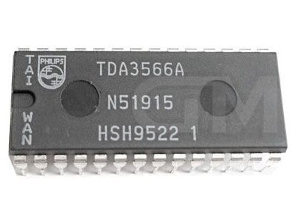 TDA3566 - dekodér PAL/NTSC, DIL28