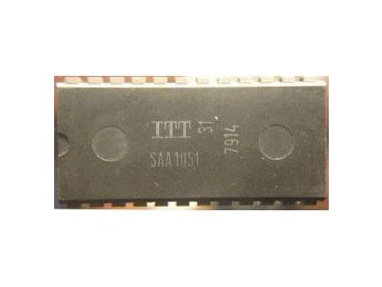 SAA1051  - přijímač D.O. ITT, DIP24