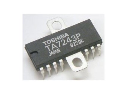 TA7279P - dual motor driver 20/25V 1A, DIP14+a